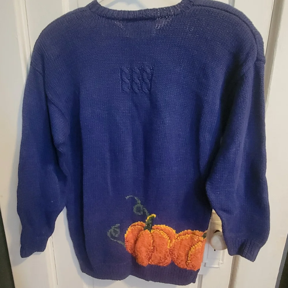 Marisa Christina Classics Vintage Handmade Sweater Halloween Womens Size Small - Picture 3 of 6
